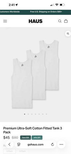 Haus ultra premium tank tops XXL