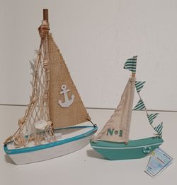 Sail boat decorations