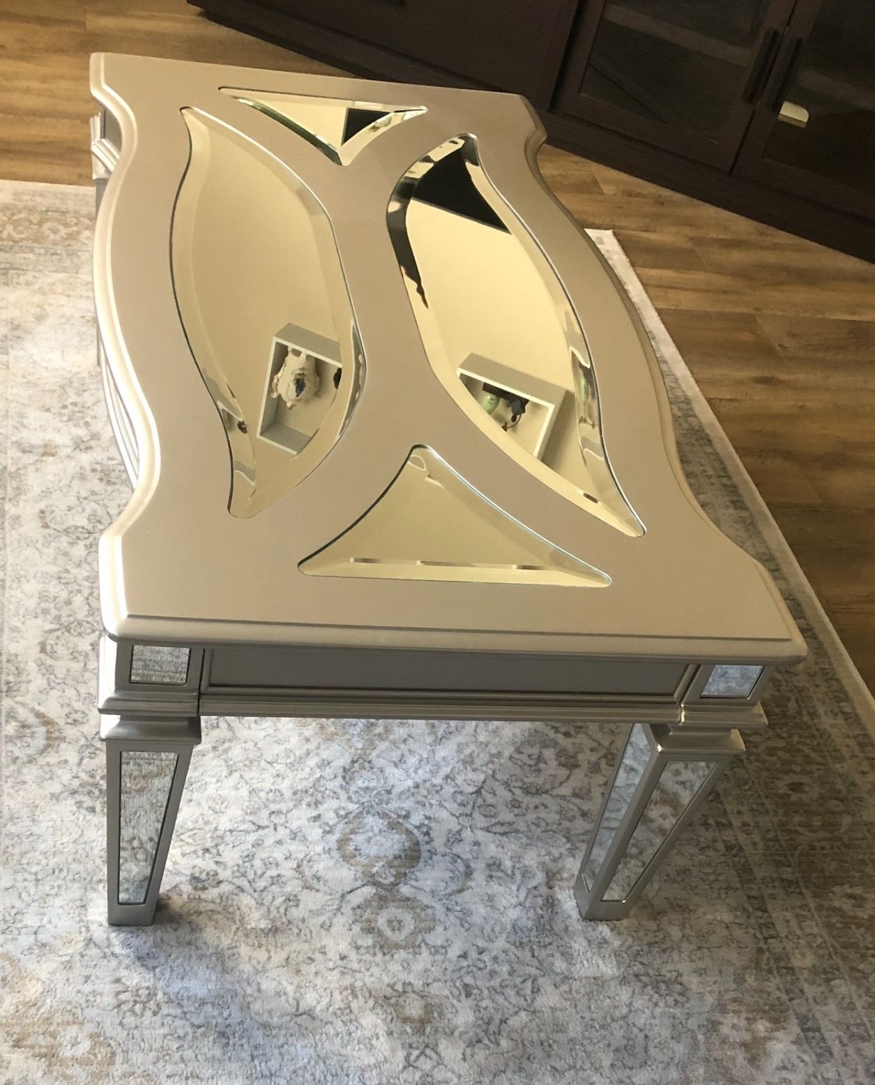 Mirrored Coffee Table