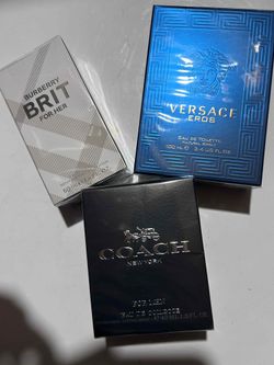 Versace, Coach & Burberry