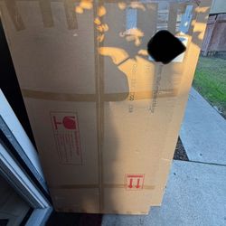 Mirror 55" x 30", Large Rectangle Wall Mirror, Black Metal Frame Wall Mounted Mirror for Bathroom, Vanity, Bedroom, Entryway Decor