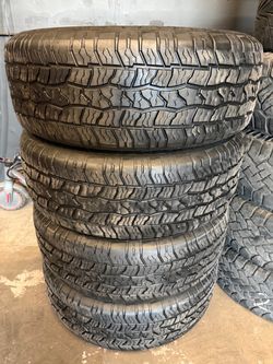 (4) 275-60-20 Ironman a/t Tires