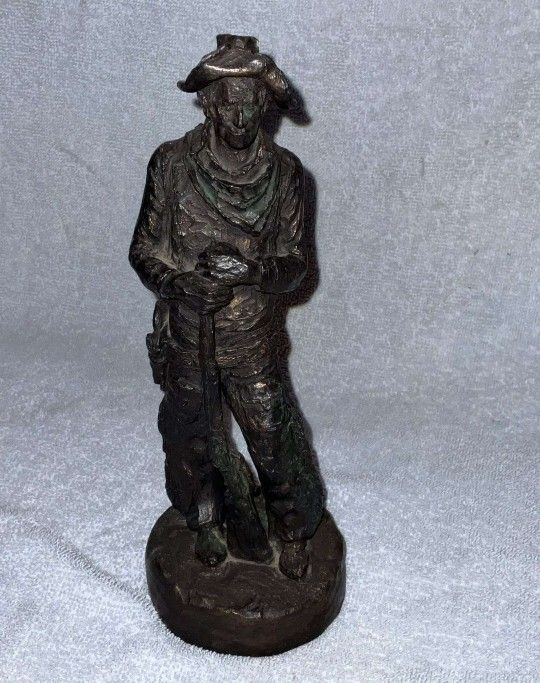 Michael Garman cowboy statue 10" tall