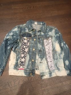 Hand designed denim jacket