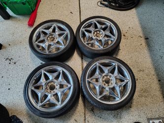 Chrome universal 4 lug rims