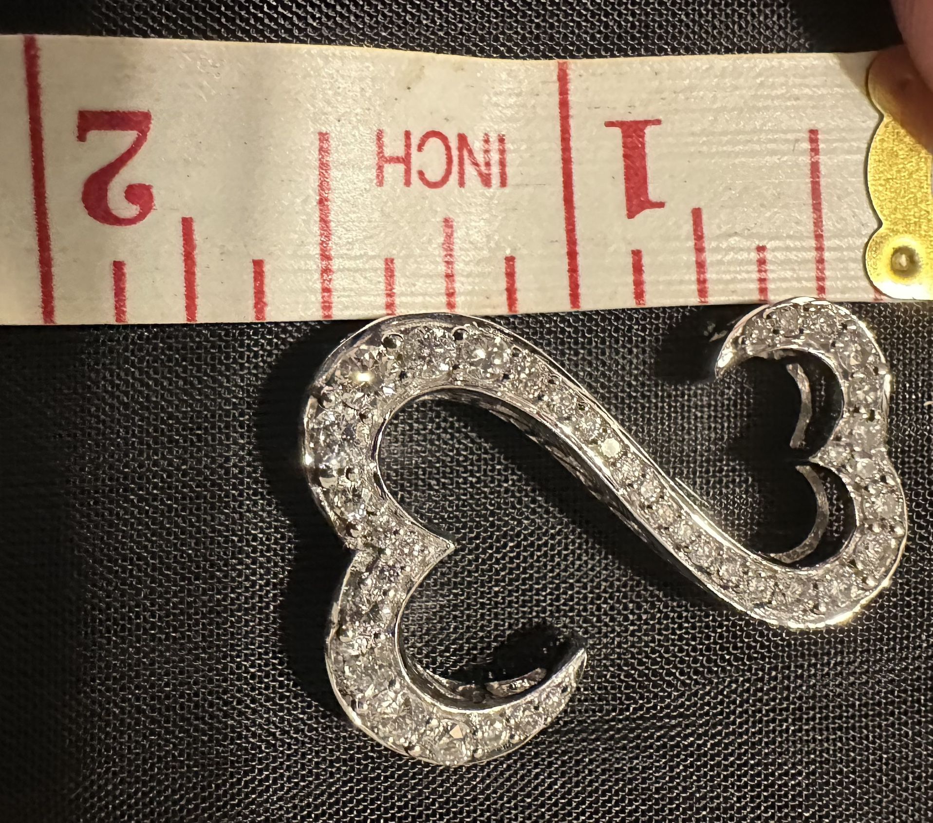 14k  Gold Diamond Pendant 