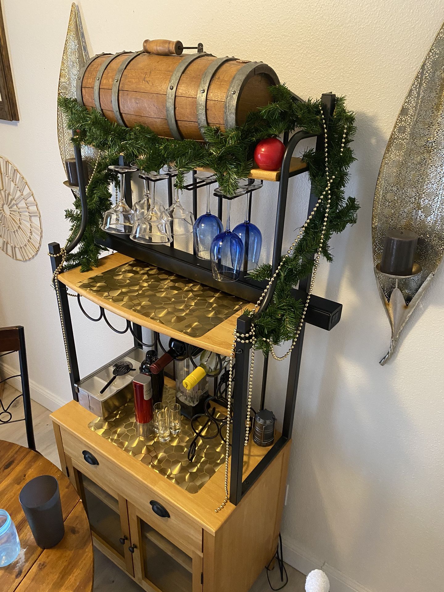 Old Vintage Wooden Keg