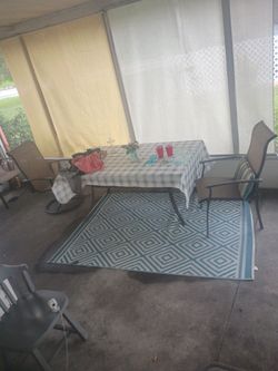 Glass table