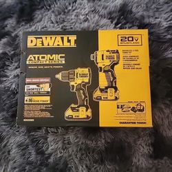 Dewalt Atomic 20V Max Brushless 2-Tool Combo Kit