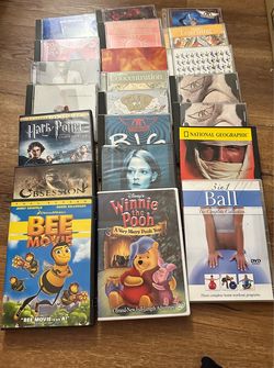 10 Vintage DVD & CD for collection