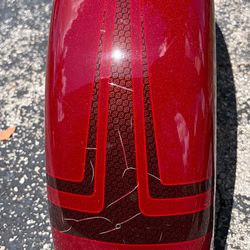 Used front fender stiletto Red for 2020 road glide