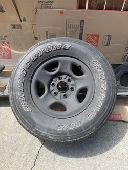 Silverado spare tire