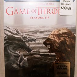 FULL Seasons 1-7.   Game Of Thrones  Blu Rays 