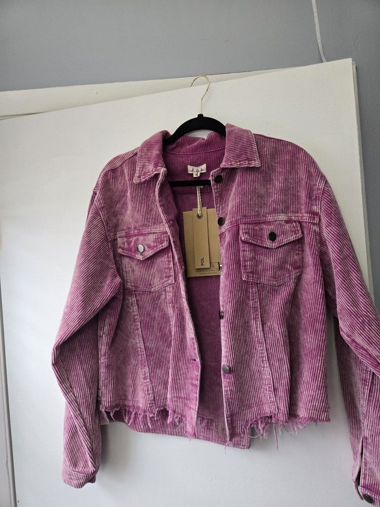 POL New Corduroy Jacket Size Small