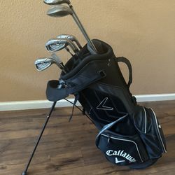 Golf Club Set w/TaylorMade RBZ Rocketballz Irons 