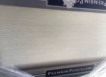 Metro Blanco 12 in. x 24 in. Matte Porcelain Fabric Look Floor And Wall Tile