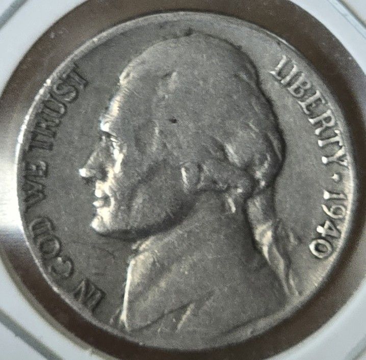 1940 Jefferson Nickle