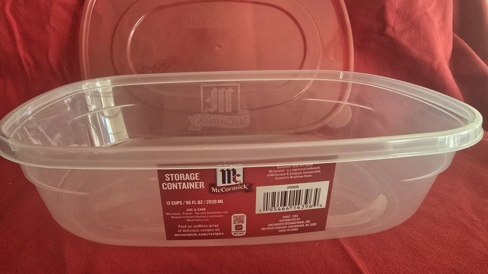 Plastic Food Container