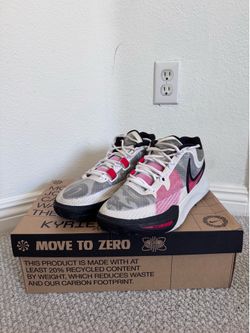 Nike Kyrie 8 Black University Red Size 11 + Original Box (Worn Once)