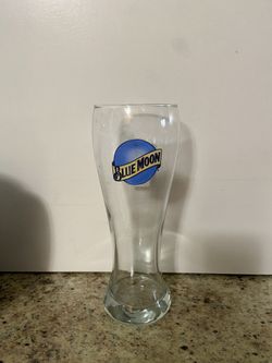 Blue Moon Beer Glass
