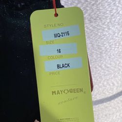 Women Black Elegant Dress