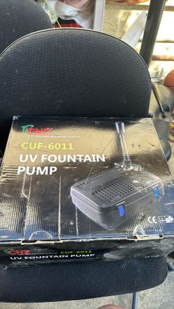 UV Fountain Pump