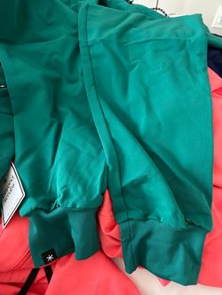 Teal blue women scrubs