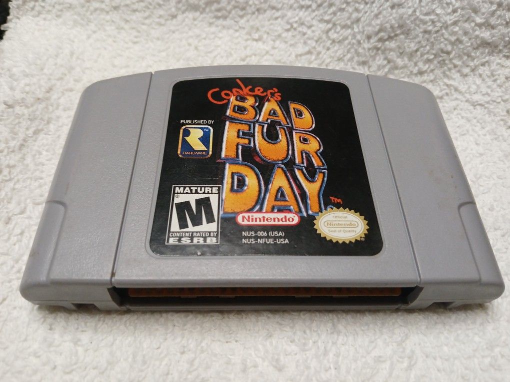 Conkers Bad Fur Day N64