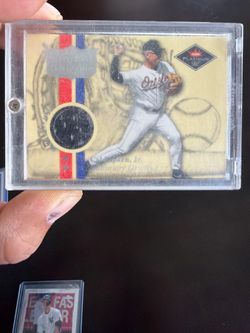 Fleer Platinum Cal Ripken Jr. Relic Baseball Card