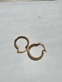 10k Hoop Earrings