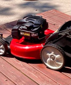 Clean Yardman push mower