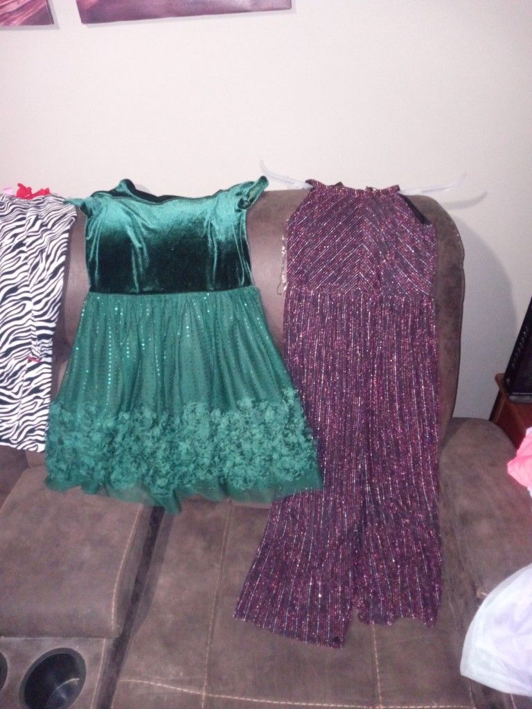 Girls Dresses,Shirts And Rompers