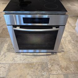 Miele stove cook top and oven 