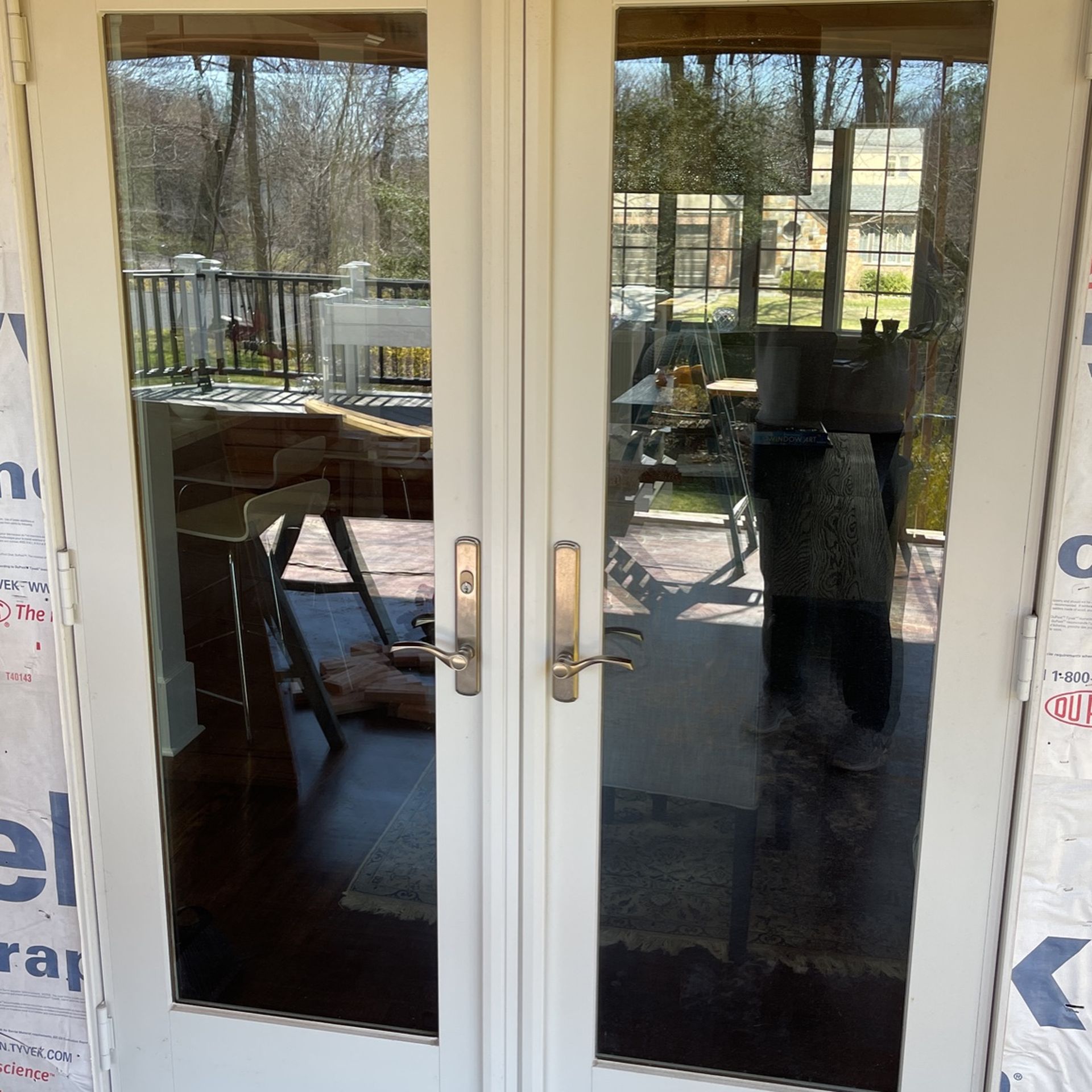 Andersen 400 Series Out swing French Patio Door 59.25 X 79.5 for Sale