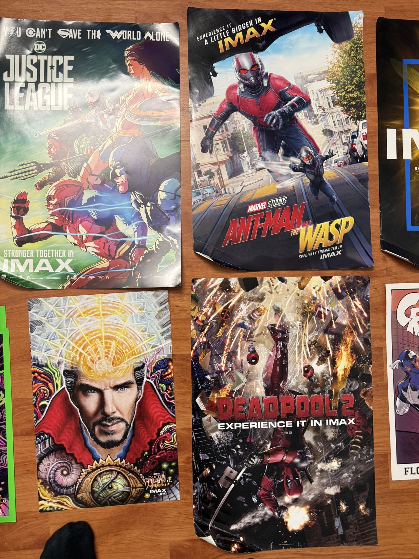 IMAX Superhero Poster Bundle – $50 OBO