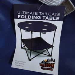 Ultimate Tailgate Folding Table