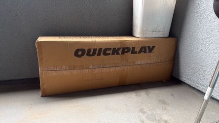 2 Quick play soccer Goals 12x6 soccer goals , one is still in box and the other in a bag