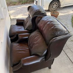 NEED GONE Bernhardt Leather Recliner Chairs 
