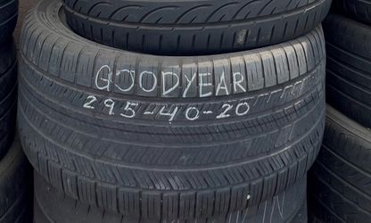 1x used tire 295/40/20 Goodyear