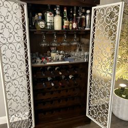 Wine Cabinet  Intertaiment Center 