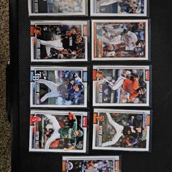 9 card Rookie and Future Stars lot