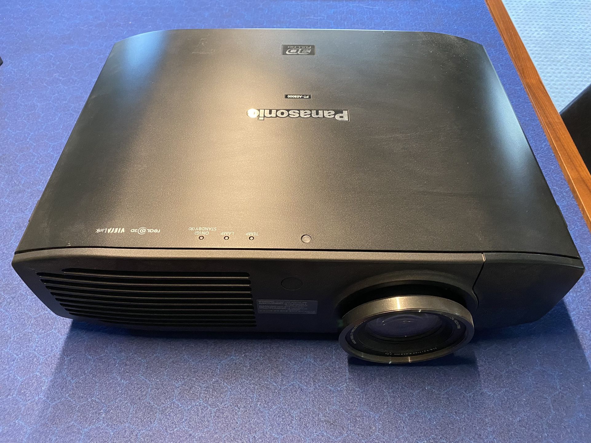Panasonic Home Theatre Projector PT-AE8000U