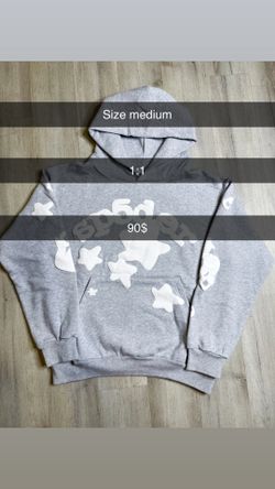 Grey Spider hoodie.    size:Medium