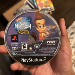 Jimmy Neutron PS2 Game