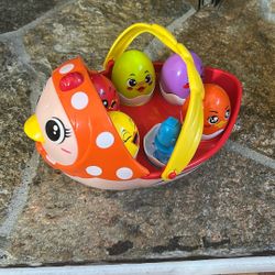 Baby Toy - Hen & Chicks In Eggs