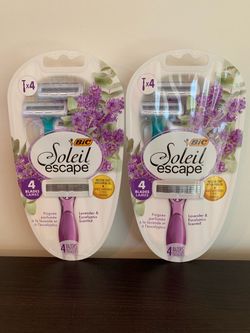 Bic Soleil Escape Scented Razors, Price for Both