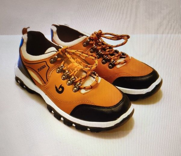 ZUODI Kids' Sneakers Size Eu 39 (US 7) Athletic Shoes Outdoor Casual Tan/Black