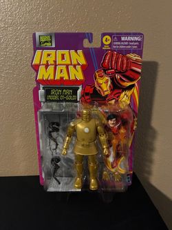 🟢 Iron Man ( Model 01-Gold) Marvel Comics