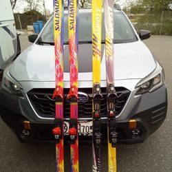 Racing Skis And Excellent Condition $75 Each Atomic Race Cap Solomon Skis Vintage Made In Australia