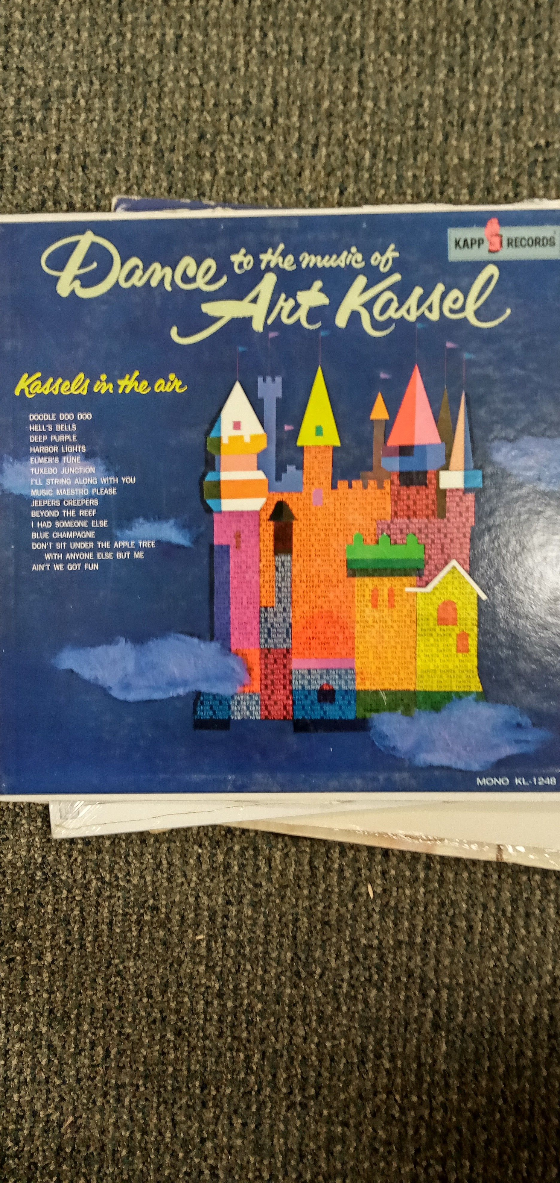 Dance to the music of art Castle vinyl record